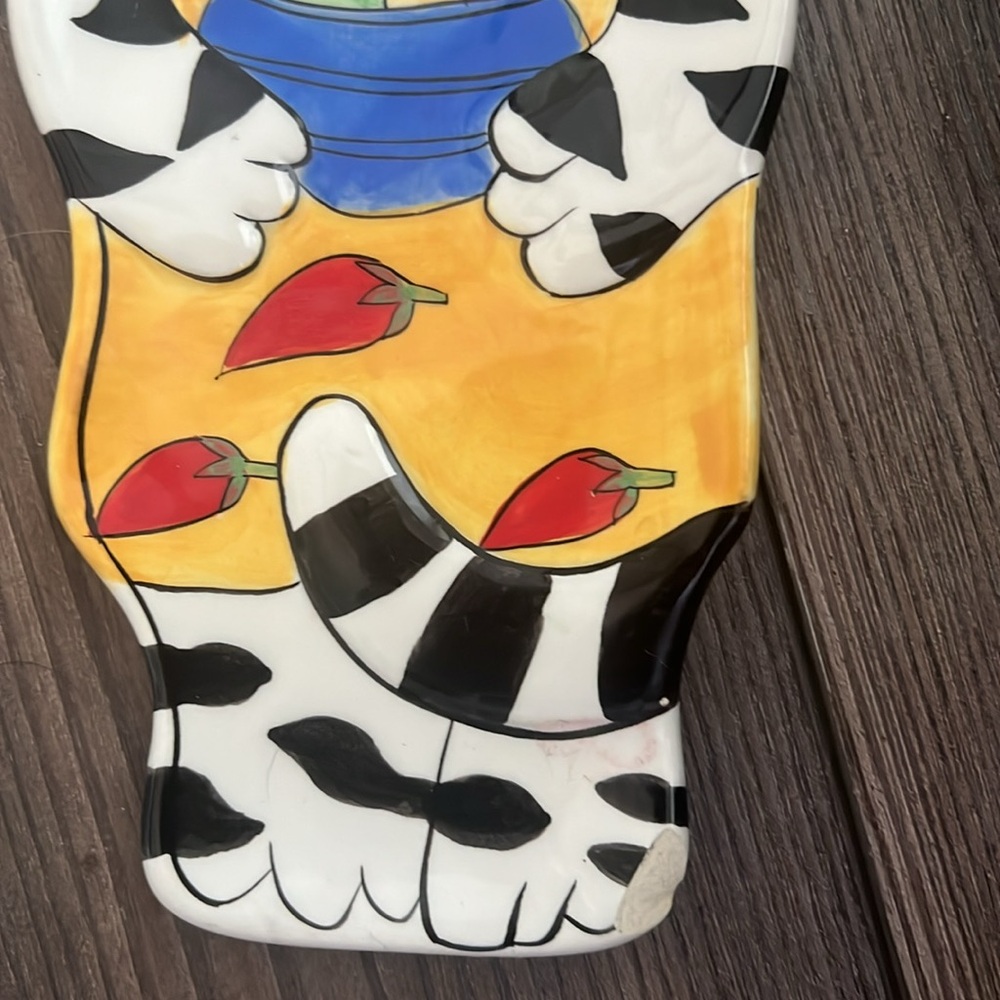 Catzilla Cat Chef Spoon Rest - Picture 3 of 5